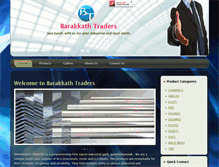 Tablet Screenshot of barakkathtraders.com